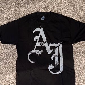 WWE Black AJ Styles Graphic Tee
